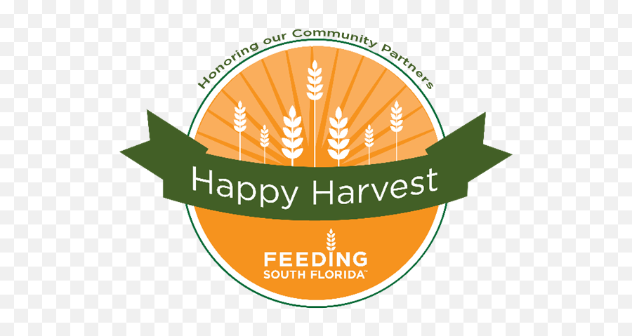 Happy - Harvestlogo2016 Feeding South Florida Feeding South Florida Emoji,Humana Logo