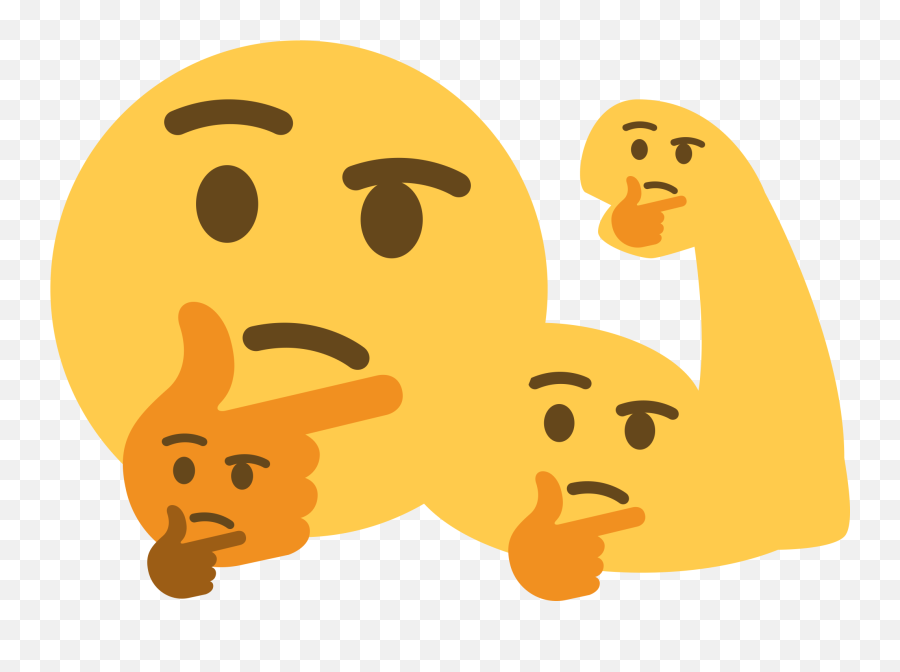 Scrolldrop Thinking Emoji,Thonk Emoji Transparent