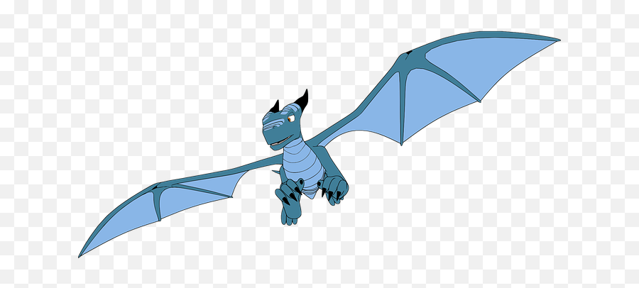 Download Hd Blue Dragon Flying Dragon Dragon Dragon Dr Emoji,Skyrim Dragon Png