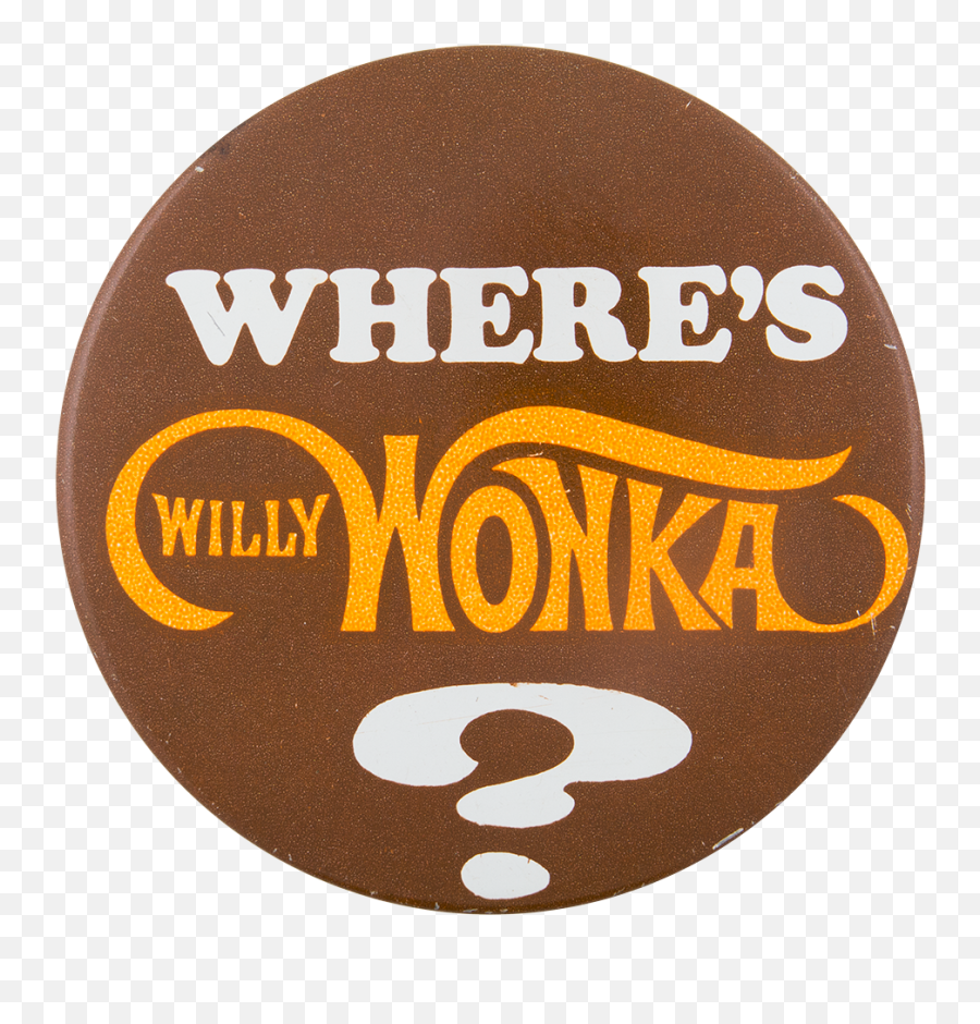 Whereu0027s Willy Wonka Busy Beaver Button Museum Emoji,Willy Wonka And The Chocolate Factory Logo