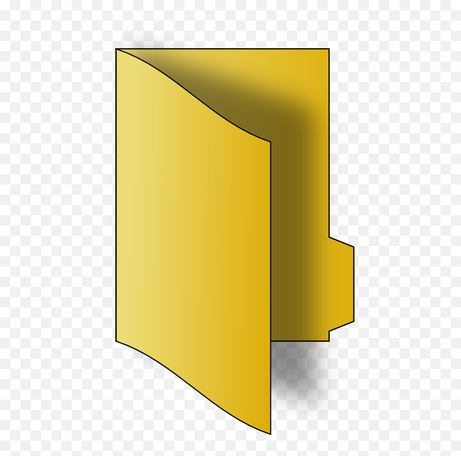 Manilla File Folder Clipart - Folder Clipart Emoji,Folder Clipart