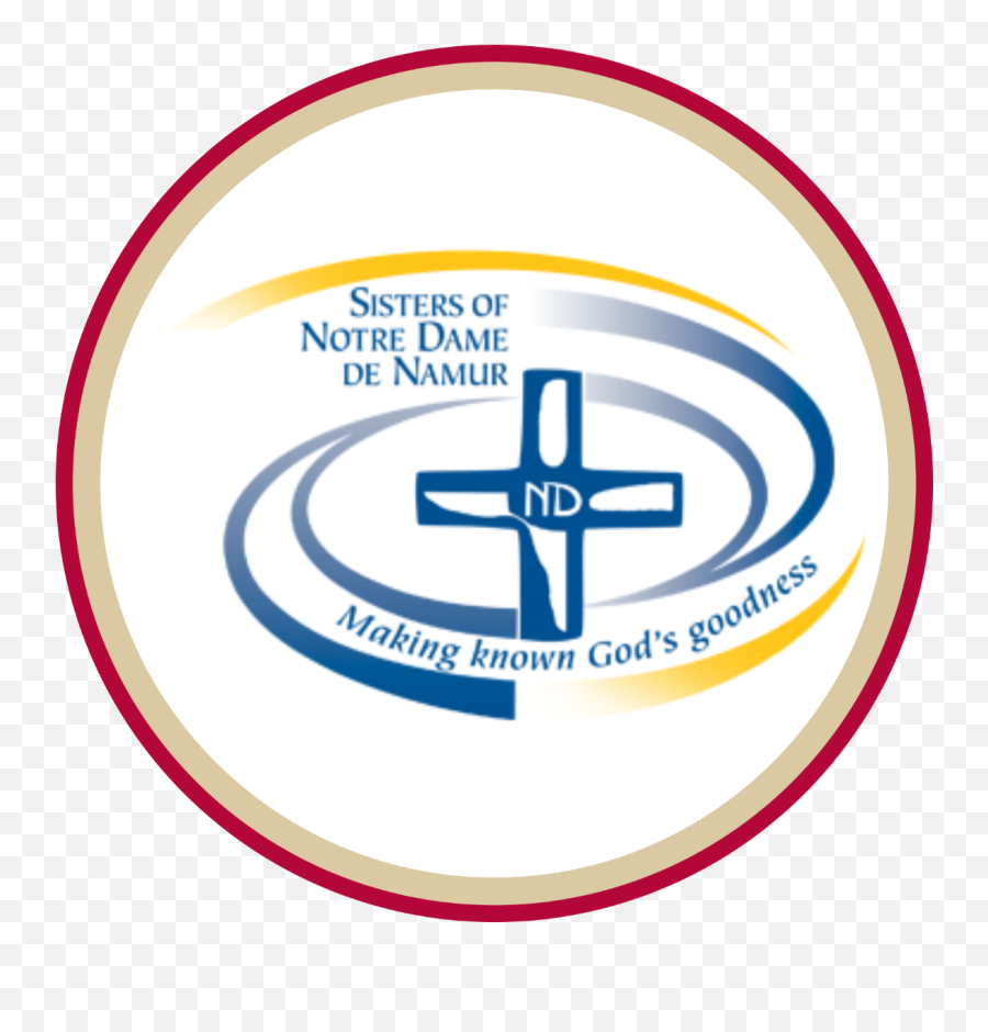 Sisters Of Notre Dame De Namur - Vertical Emoji,Notre Dame Logo