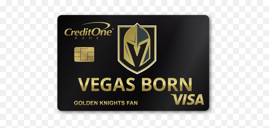 Vegas Golden Knights Credit Card - Credit One Golden Knights Emoji,Golden Knights Logo