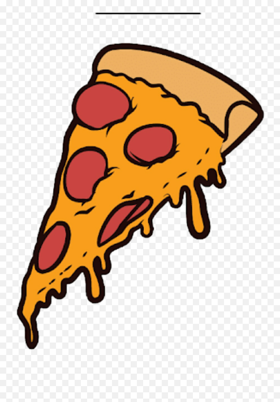 Pizza Slice Cartoon Png Transparent - Pizza Png Cartoon Emoji,Pizza Slice Png