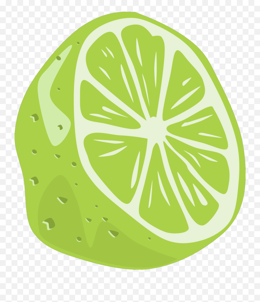 Half Lime Clip Art At Clker - Lime Clip Art Emoji,Lime Png