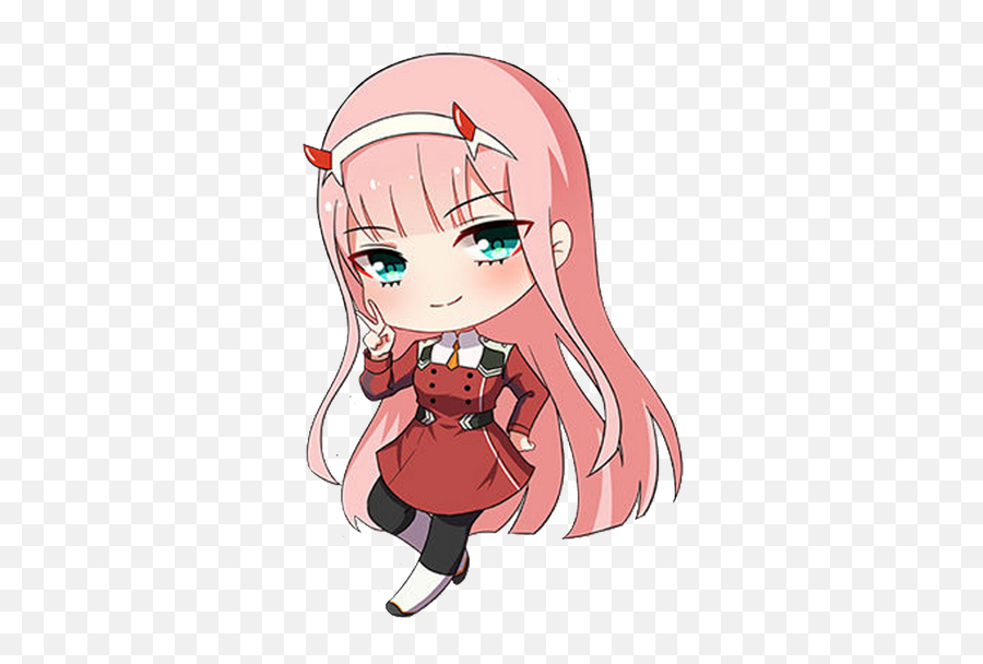 Zero Two Drawing Easy - Darling In The Franxx 02 Png Emoji,Zero Two Png