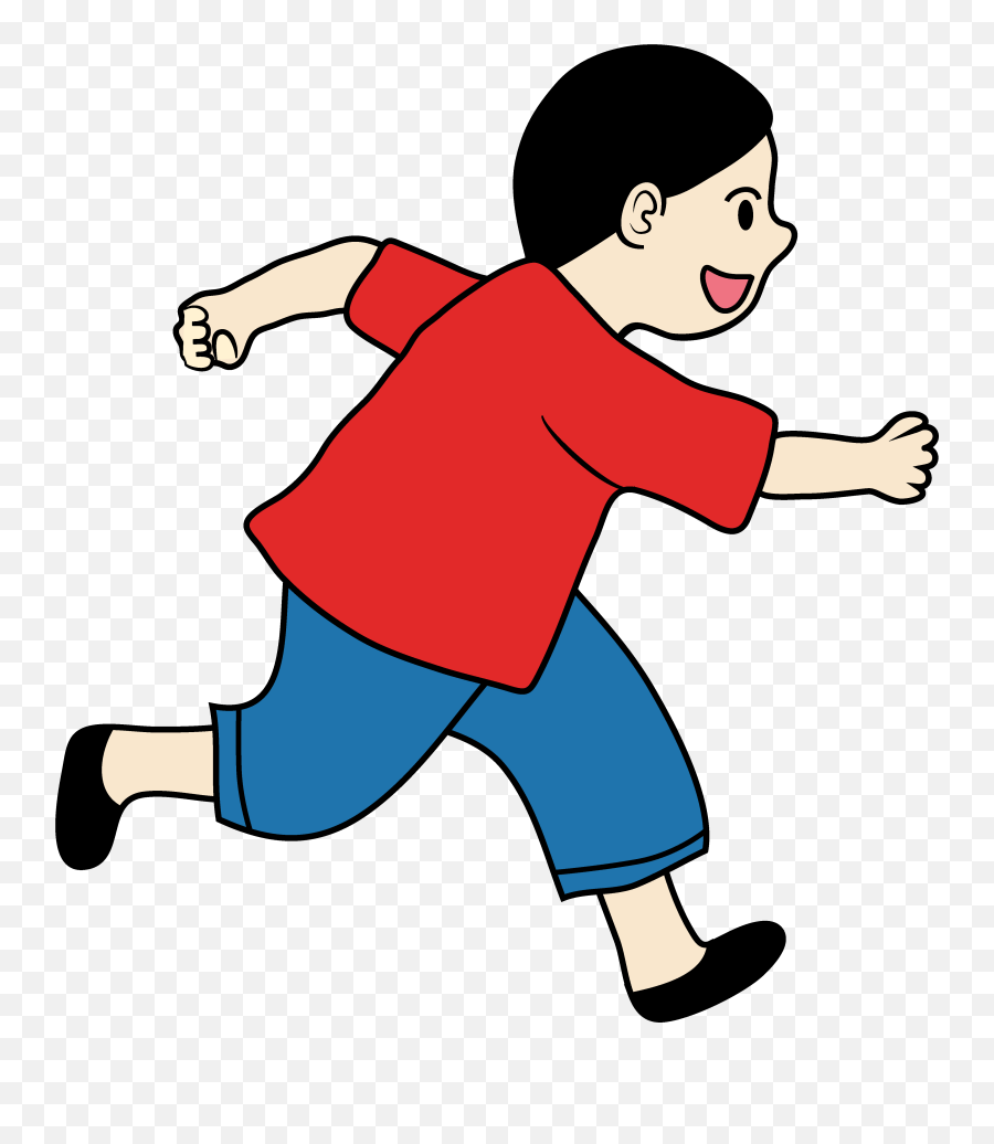 Running Clipart Transparent Png Image - Boy Running Clipart Transparent Emoji,Running Clipart
