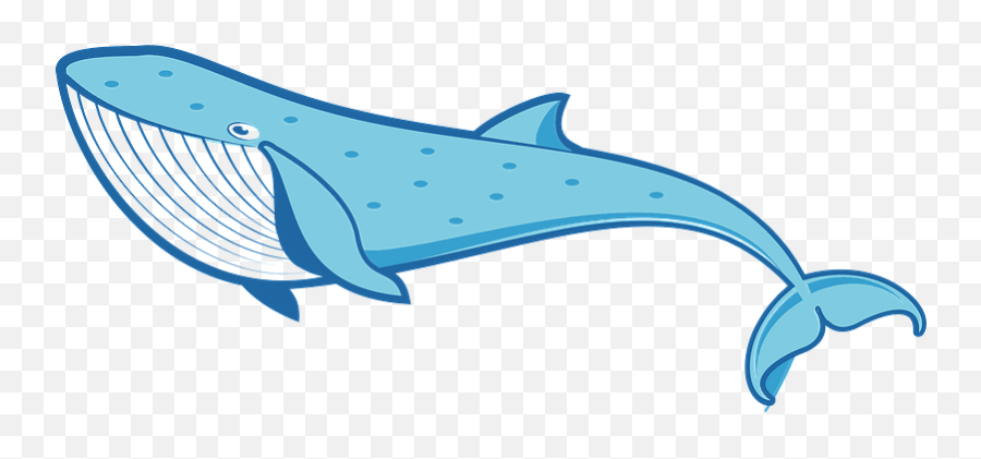 Blue Whale Clipart - Blue Whale Clipart Emoji,Whale Clipart