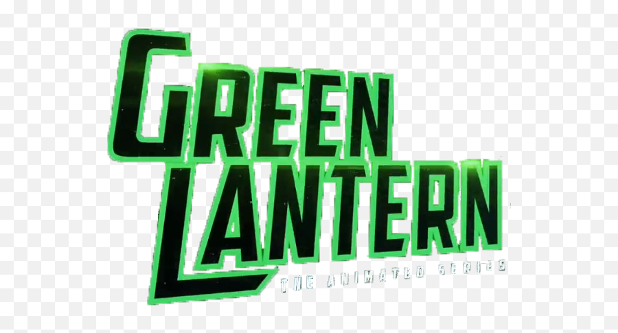 The Animated Series - Green Lantern Animated Series Logo Png Emoji,Green Lantern Logo