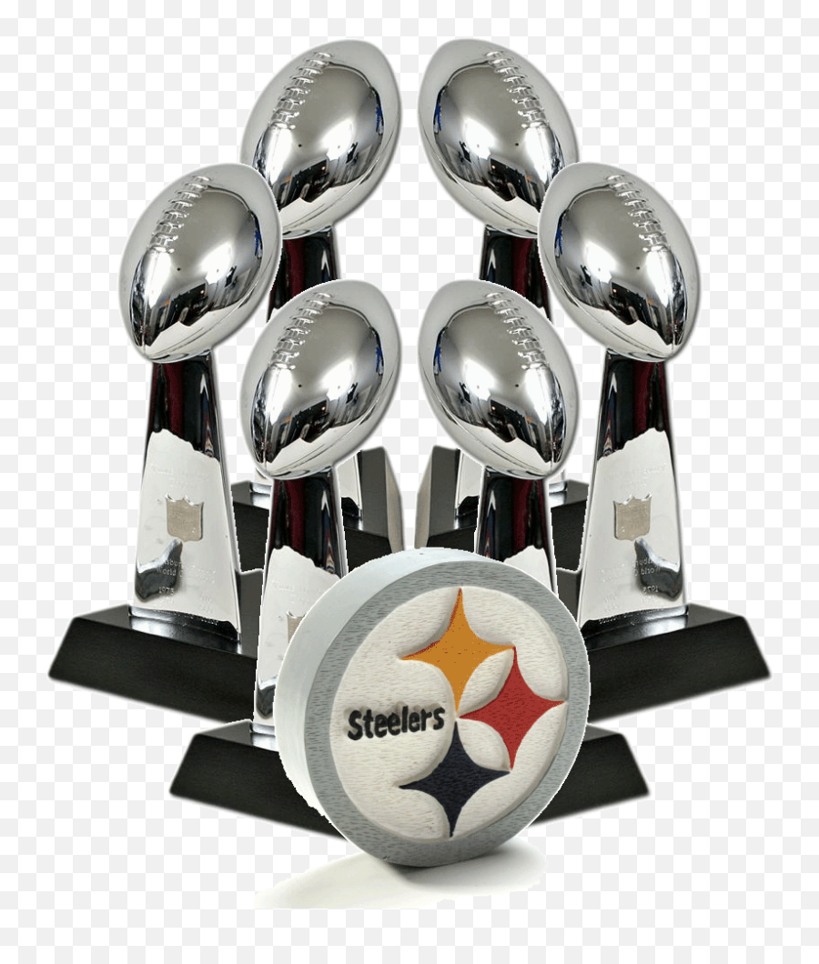 Afc North Champions - Steelers 6 Super Bowls Emoji,Steeler Logo