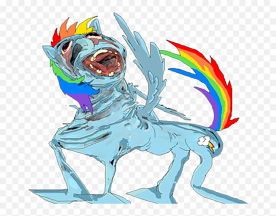 Image - 151824 My Little Pony Friendship Is Magic Know Creepy Rainbow Dash Emoji,My Little Pony Clipart