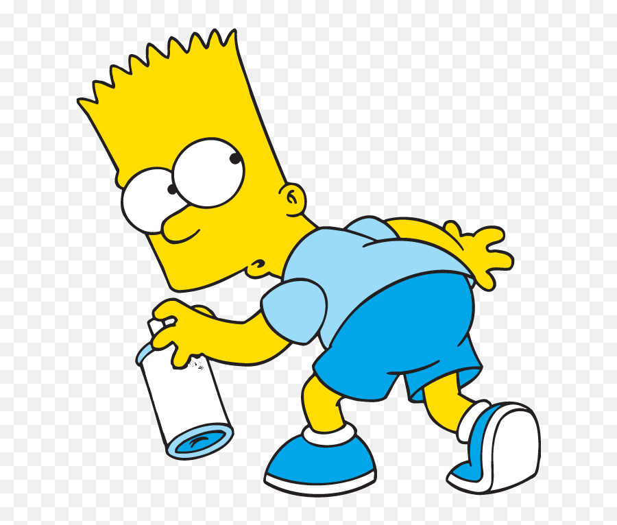 Bart Simpson Png Images Cliparts - Bart Simpson Spray Paint Emoji,Bart Simpson Transparent
