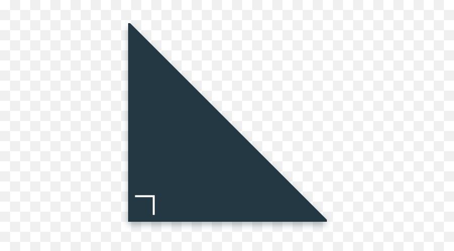 Custom Cut Simple Shapes 6061 - T6 Right Triangle Free Dot Emoji,Right Triangle Png