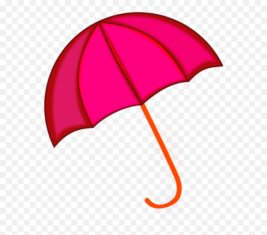 Umbrella Rain Red - Free Vector Graphic On Pixabay Animated Pic Of Umbrella Emoji,Umbrella Transparent Background