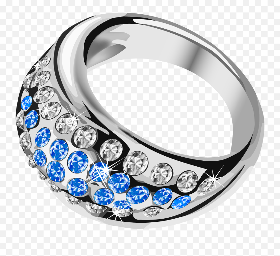 Silver Ring With Diamonds Png - Silver Ornaments Png Hd Emoji,Jewel Png