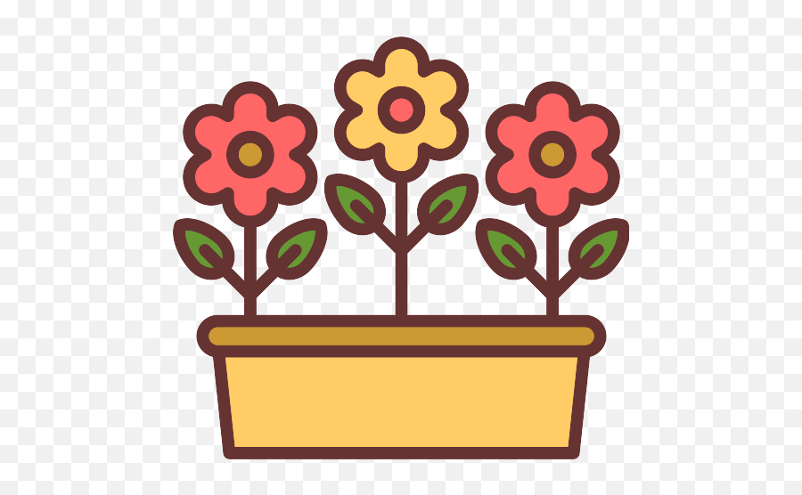 Flowers Couple Symmetric Floral Design Vector Svg Icon 3 - Iconos De Flores De Jardin Emoji,Floral Design Png