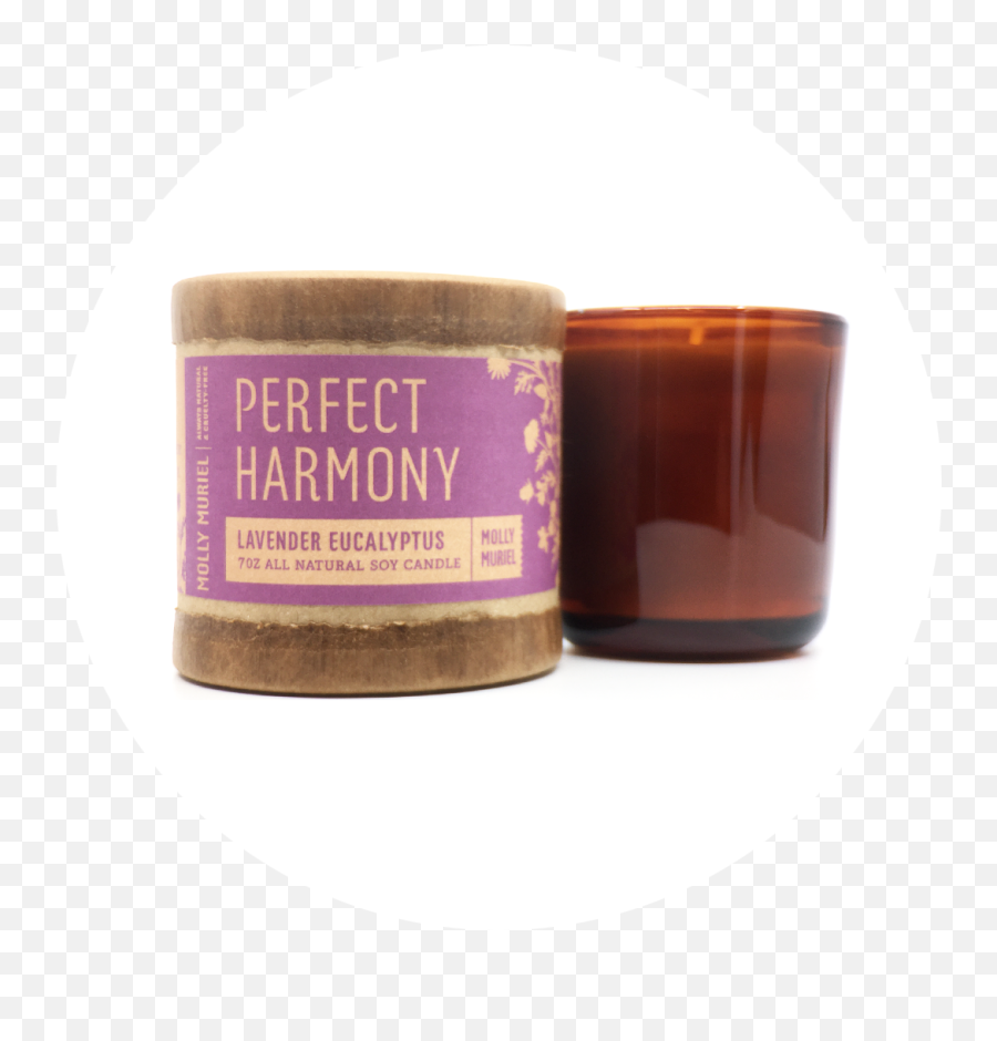 Perfect Harmony Lavender Eucalyptus Candle U2013 7oz U2014 Mm Emoji,Perfect Circle Png