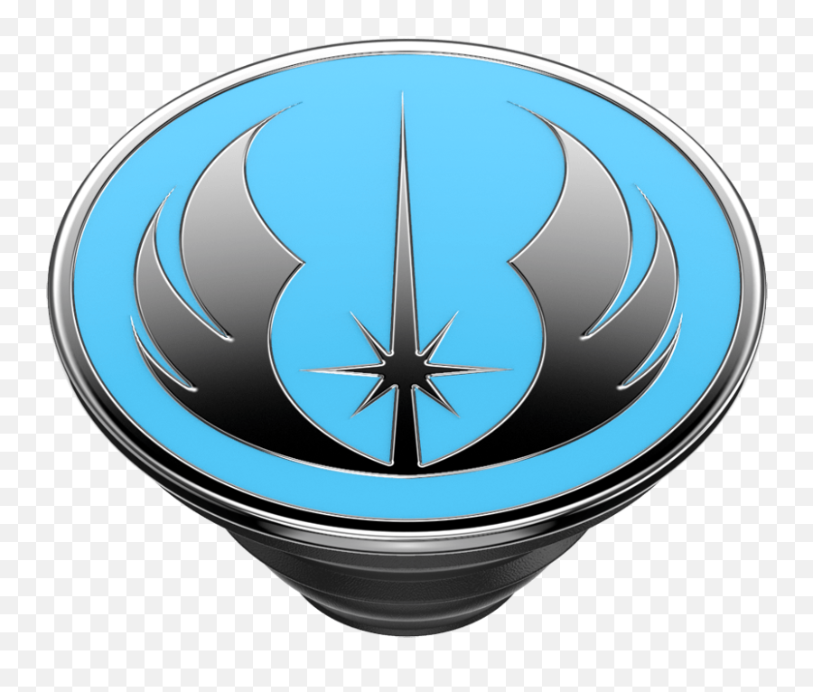 Enamel Glow - Inthedark Jedi Symbol Popgrip Popsockets Emoji,Star Wars Jedi Logo