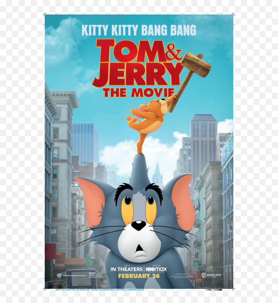Hbo Max Subscription To Watch The Tom - Tom And Jerry Movie 2021 Transparent Emoji,Warner Animation Group Logo
