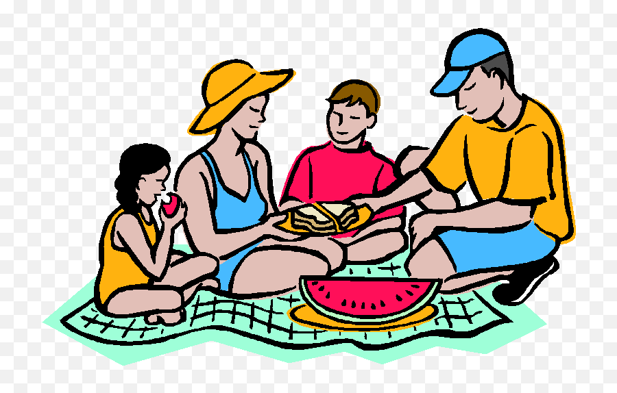 Library Of School Picnic Clipart Free - Family Picnic Clipart Emoji,Picnic Clipart