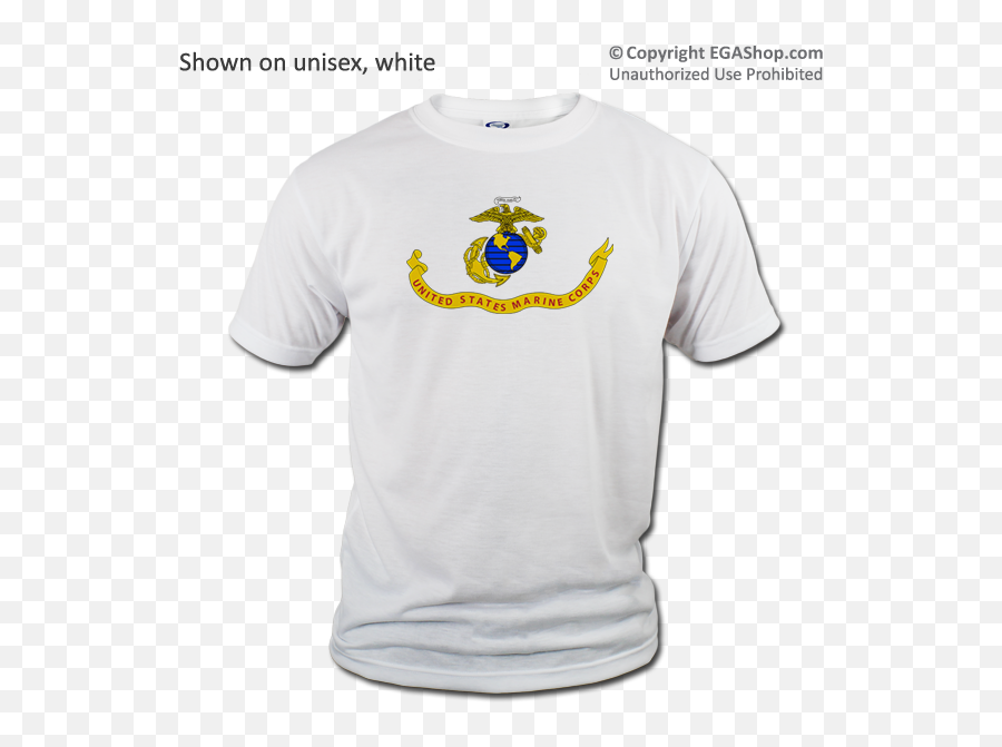 T - Shirt Unisex Likeness Of The Marine Corps Flag Emoji,Gumby Png