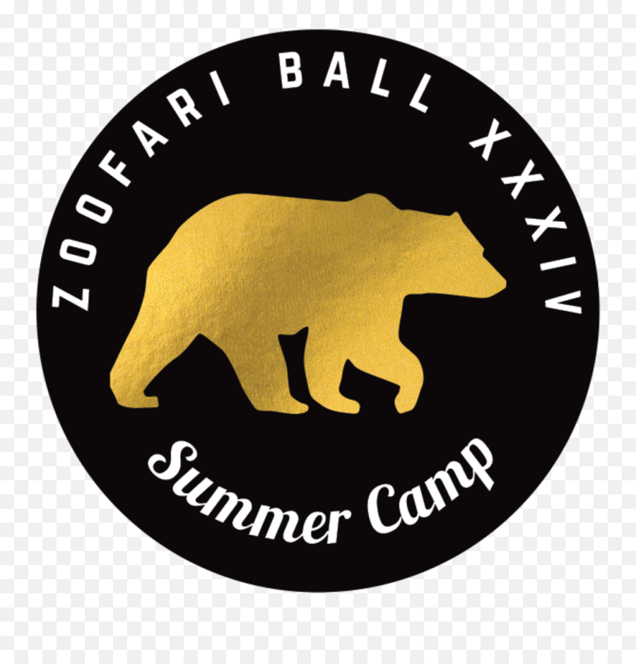 Zoofari Ballxxxiv Summer Camp - Tickets Santa Barbara Emoji,California Bear Logo