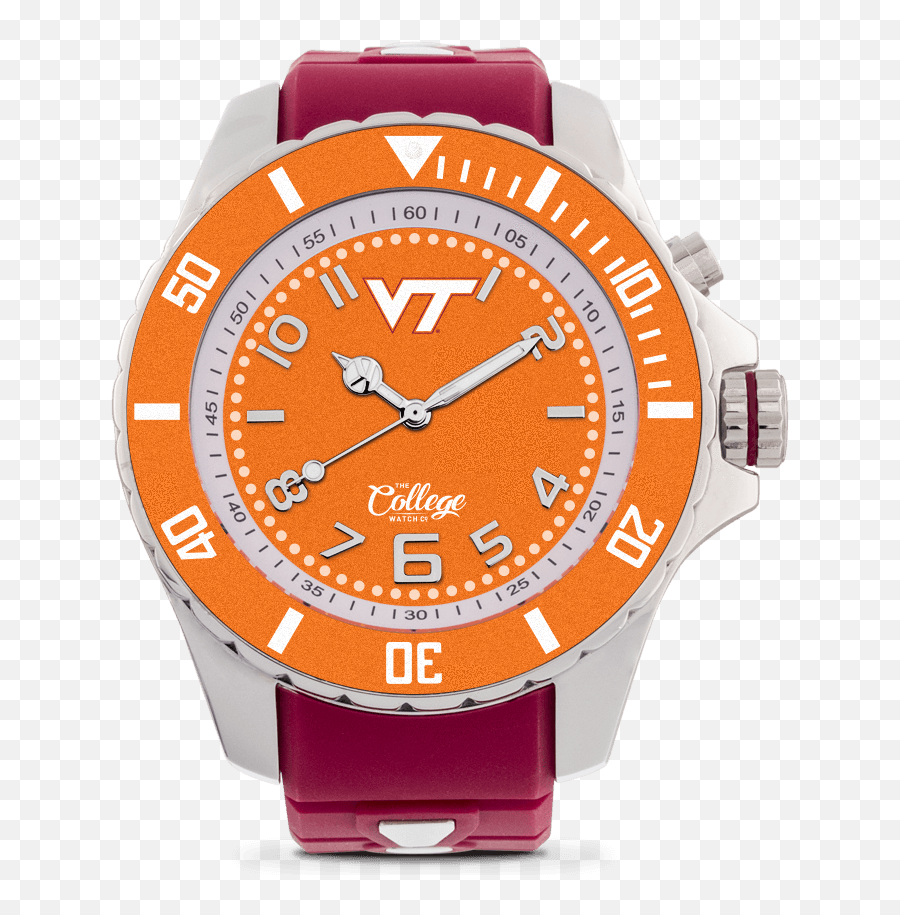 Download Virginia Tech Hokies Watch - Gents Rolex Submariner Emoji,Virginia Tech Hokies Logo