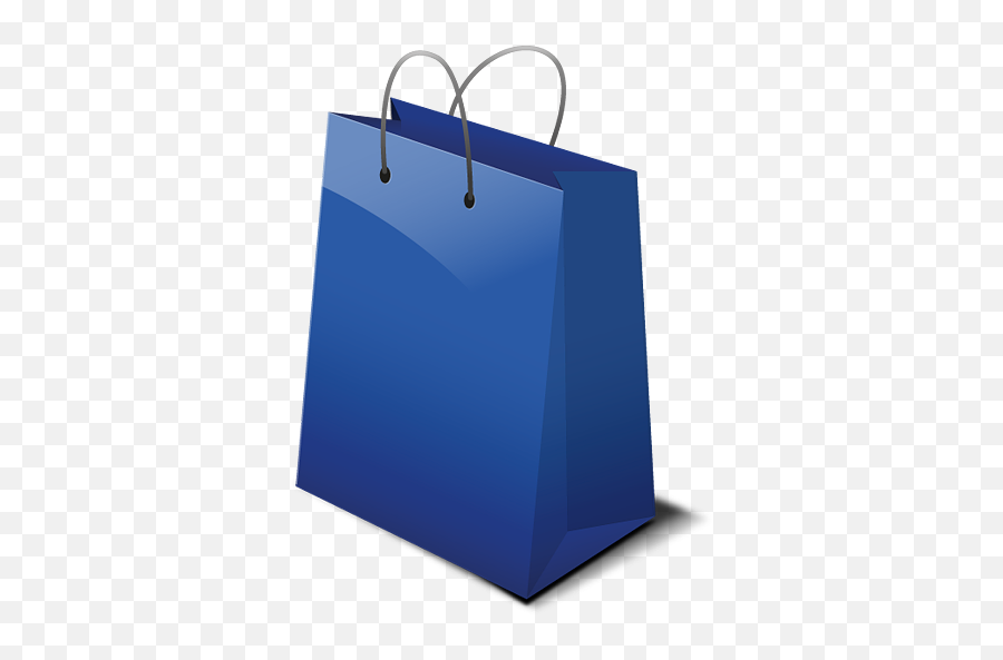 Transparent Shopping Bag Png - Blue Shopping Bag Png Emoji,Shopping Bag Clipart