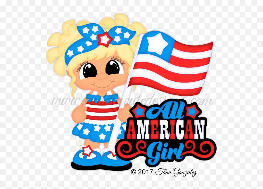 All American Girl Emoji,American Girl Logo Png
