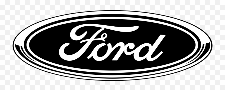 Ford Logo Black And White - Ford Logo Emoji,Ford Logo