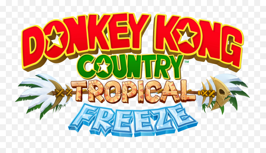Donkey Kong Country Tropical Freeze Logo - Donkey Kong Country Tropical Freeze Logo Transparent Emoji,Donkey Kong Country Logo