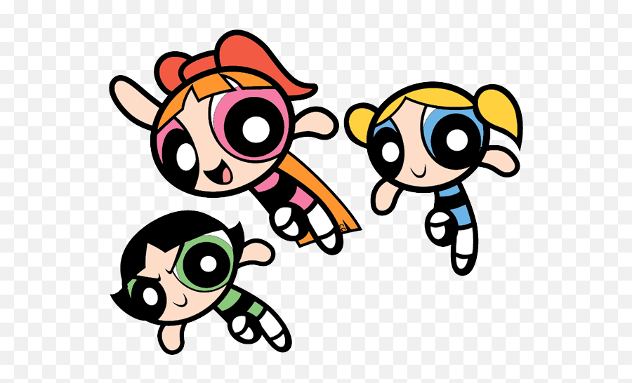 Powerpuff Girls Clipart Png Image With - Power Puff Girls Clipart Emoji,Girls Clipart