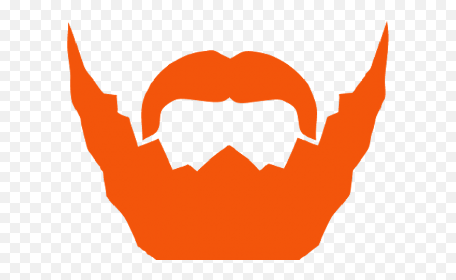 Beard Clipart Orange Beard - Sexy Birthday Card For Husband Emoji,Beard Png