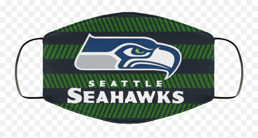 Seattle Seahawks Face Mask - Seattle Seahawks Vs Miami Dolphins Emoji,Seattle Seahawks Logo