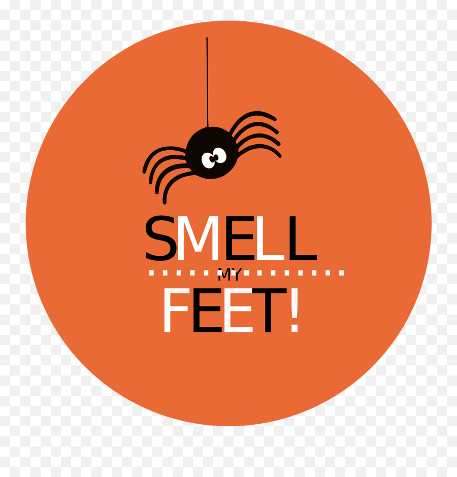 Spider Halloween Cute Smell My Feet October Fun - Circle Seaport Village Emoji,Cute Spider Clipart