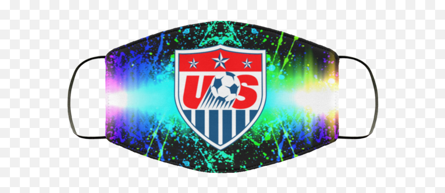 Usa Soccer Face Mask U2013 Teekoe - Us Soccer Emoji,Usa Soccer Logo