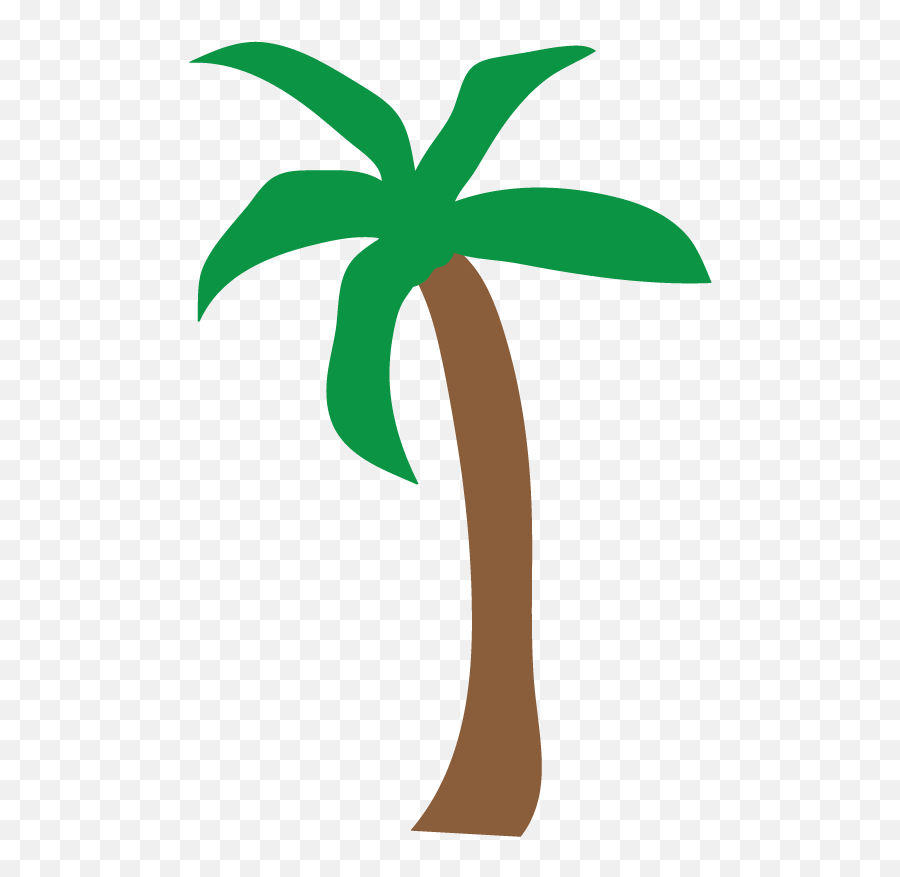 Palm Tree Clip Art Printable Free - Clip Art Cartoon Palm Trees Emoji,Palm Tree Clipart