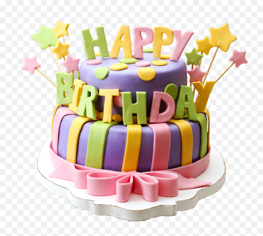 Birthday Cake Birthday Cake Transparent Background Png - Happy Birthday Cake Psd Emoji,Birthday Cake Transparent