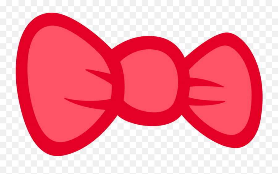Clipart Of The Red Bow Tie In A Dark - Object Show Bowtie Clipart Emoji,Bow Tie Clipart