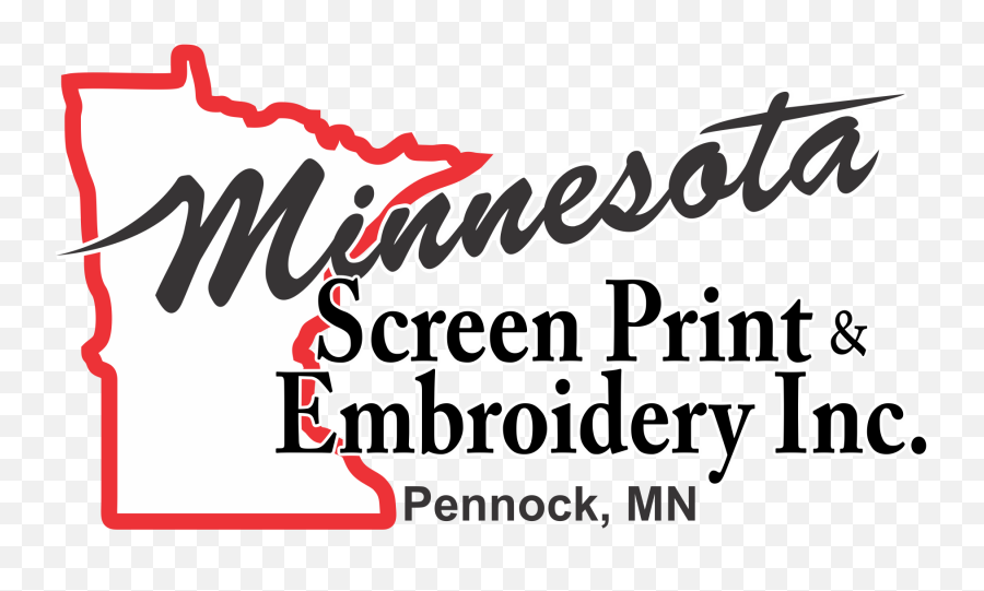 Minnesota Screen Print And Embroidery - Home Language Emoji,Screen Print Logo