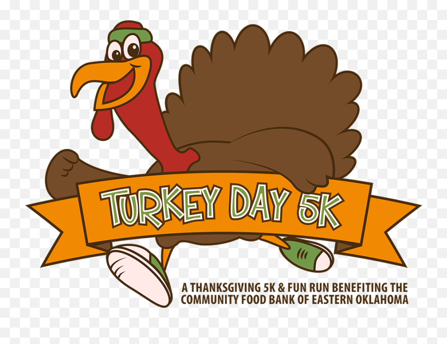 Happy Turkey Day Run - Clip Art Library Turkey Emoji,Food Bank Clipart