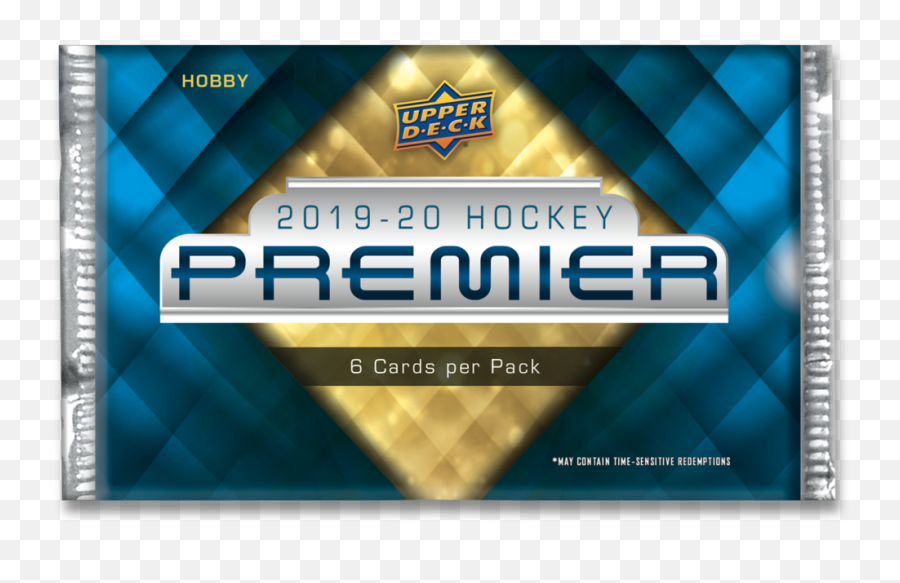 Upper Deck - 201920 Hockey Premier Hobby Box Horizontal Emoji,Upper Deck Logo