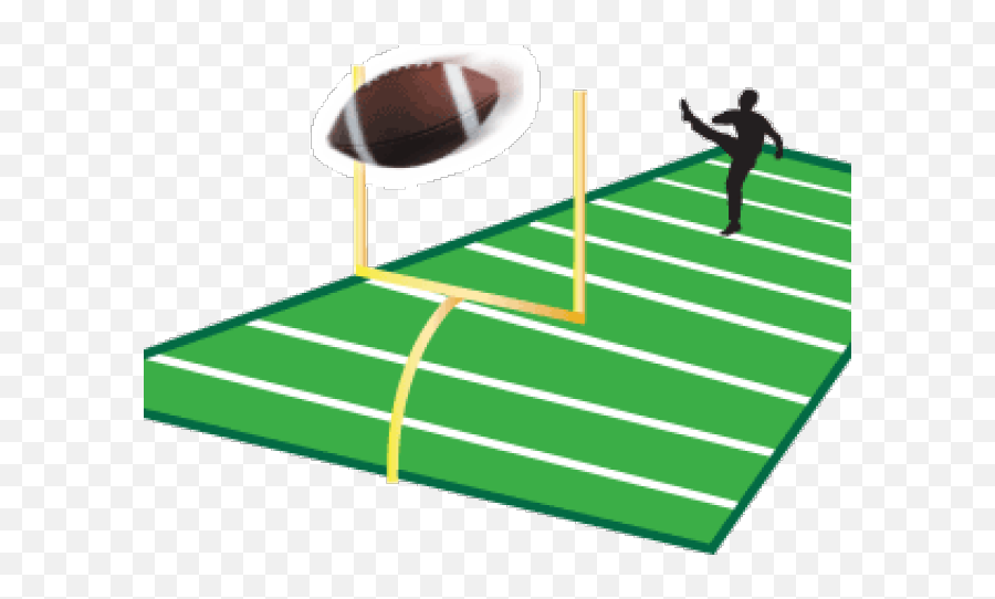 Field Goal Clipart - Transparent Background Football Field Goal Clipart Emoji,Football Field Clipart