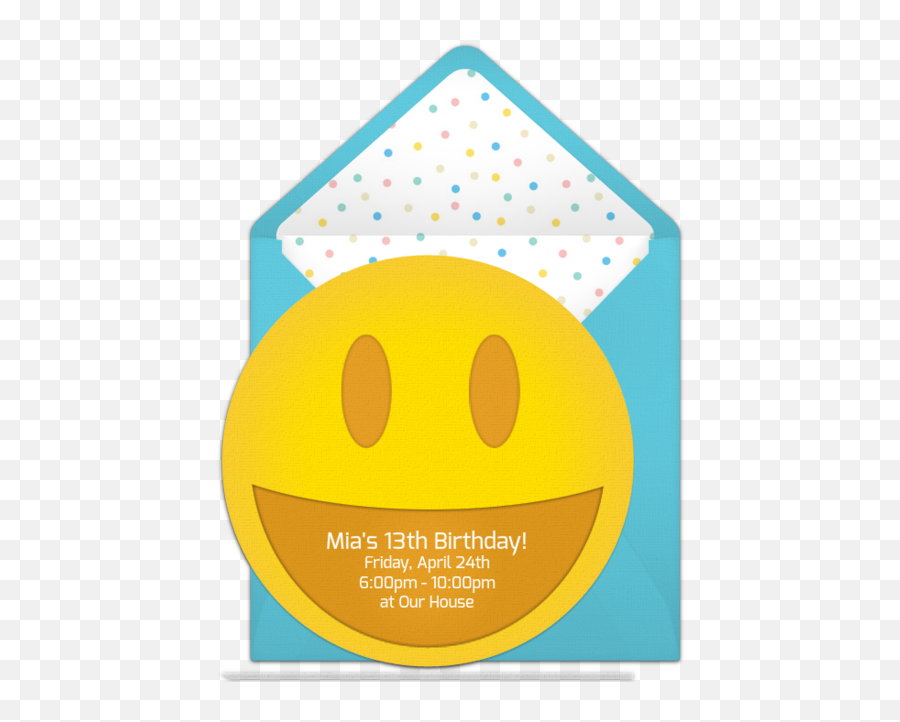 Free Smiley Invitations Emoji Party Emoji Birthday Party,Party Emoji Transparent