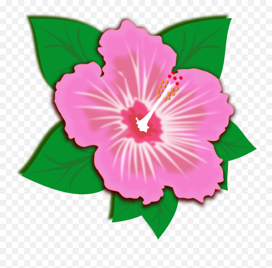 Clip Art Of Pink Spring Flower Free Image - Pink Spring Flower Clipart Emoji,Spring Flowers Clipart