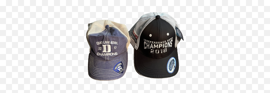 Dylan Singleton Duke Football Set Of 2 Bowl Game Champions Emoji,Company Logo Hats