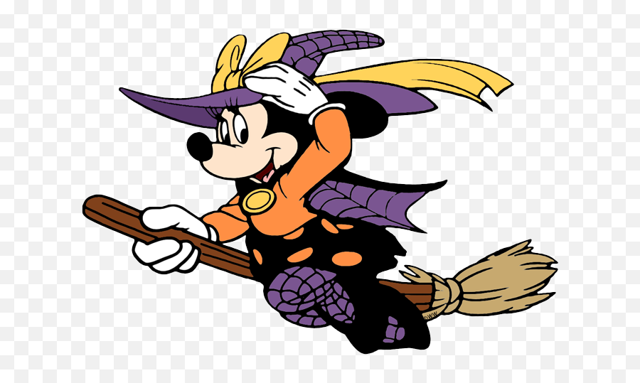Minnie Mouse Cartoon Witch 35 Images Disney Decoration Emoji,Disney Halloween Clipart
