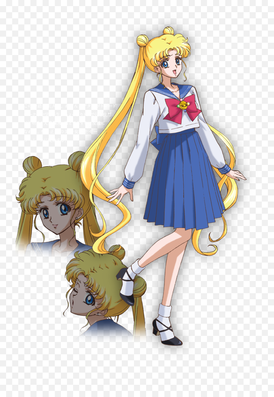 Usagi Tsukino Sailor Moon - Sailor Moon Crystal Usagi Emoji,Sailor Moon Png