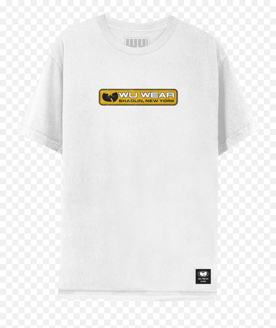 Wu Wear Official Store Emoji,White Tee Png