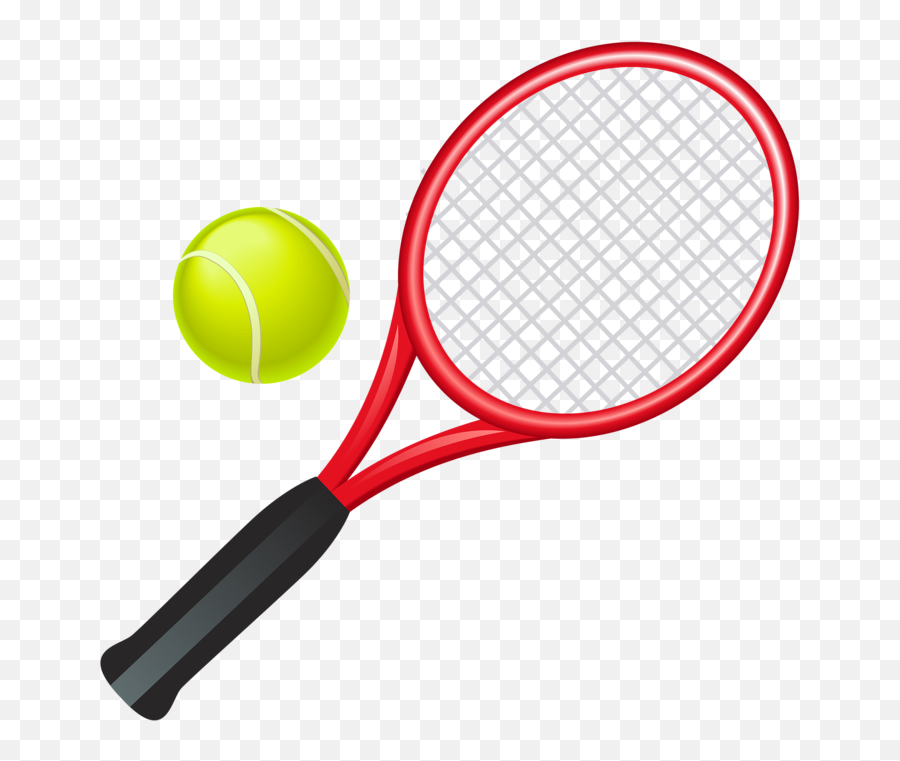 Baseball Bat And Tennis Racket - Tennis Racket Clipart Emoji,Tennis Racket Clipart